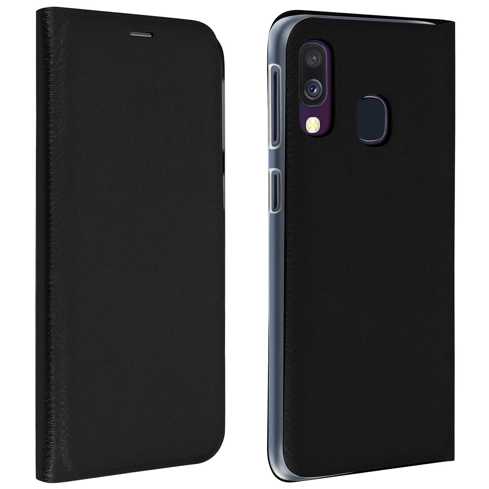 Housse ultra-fine Samsung Galaxy A40 avec porte-carte intégré