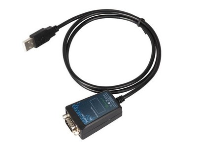 USB auf RS232 Seriell Kabel Adapter FTDI Chipsatz DB9 Stecker LED Anzeigen 1m UK