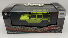 GreenLight 2016 Jeep Wrangler Unlimited Rubicon 1:43 Green Diecast w/ Case New