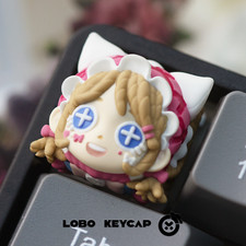 Keyboard Cap Identity   Gardener Cosplay KBC Keycap Figure Kforce Anime Gifts