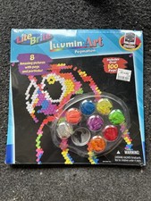 NEW SEALED - Lite Brite Illumin Art Pegmation Picture , 100 Refill Peg Set