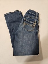 Wrangler 20x Jeans Boys Youth 9 Slim Bootcut Cowboy Adjustable Waist 1475