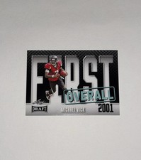 Atlanta Falcons QB Michael Vick 2023 Leaf Draft Football First Overall Card