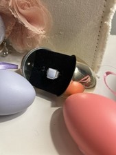 Blue Lace Agate Adjustable Stainless Steel Ring