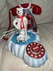 Vintage Coca Cola Polar Bear Phone Novelty Landline Dialup Telephone Animated