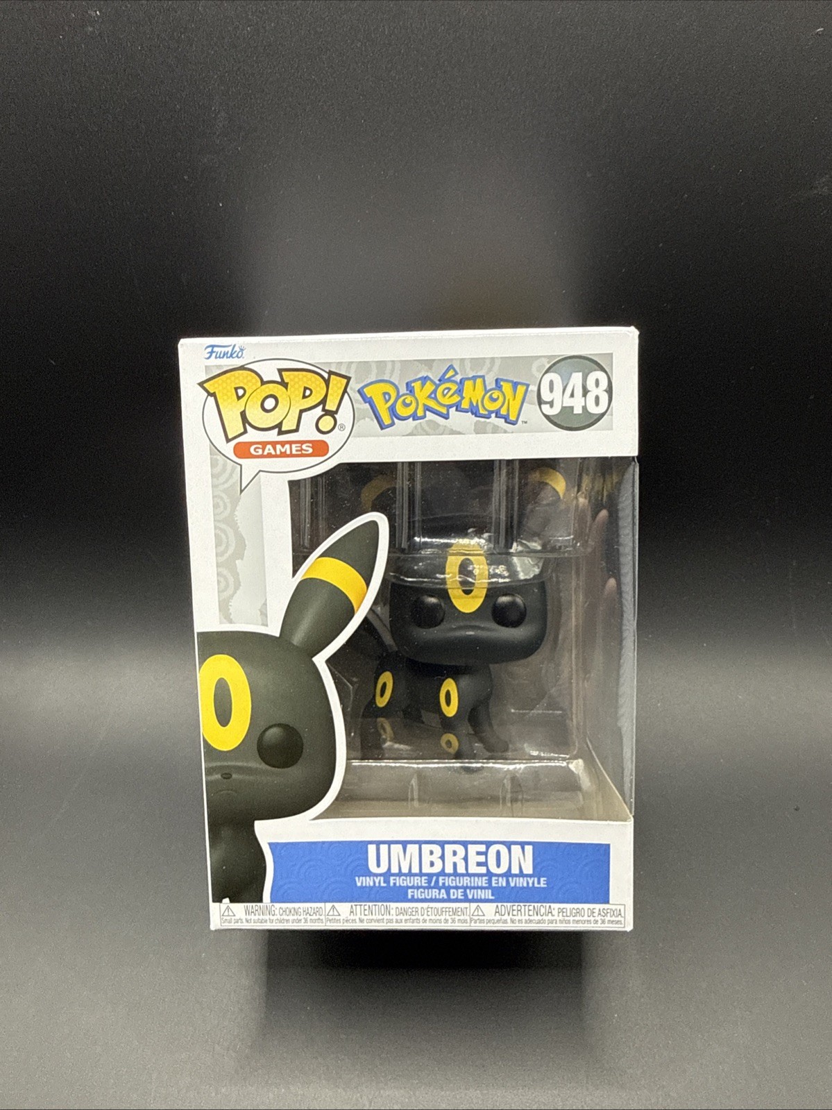 Funko Pop! Umbreon #948, Pokemon, Eeveelution, Nintendo Game