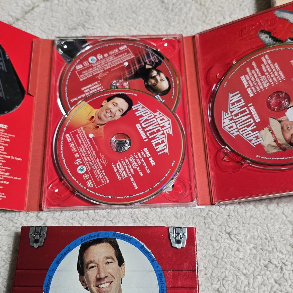 Home Improvement Seasons 1-8 DVD Lot Complete Series Region 1 NTSC 25 Discs - Imagem 4 de 4