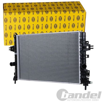 HELLA KÜHLER WASSERKÜHLER MOTORKÜHLER passend für OPEL ASTRA ZAFIRA 