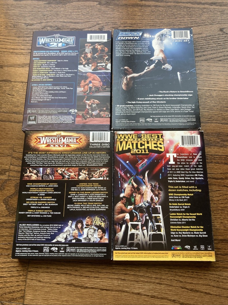 WWE 2005 PPV Rewind Box Set (DVD, 17-Disc Set) | eBay