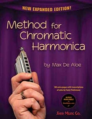Method for Chromatic Harmonica - Spiral-bound, by Max De Aloe - Acceptable