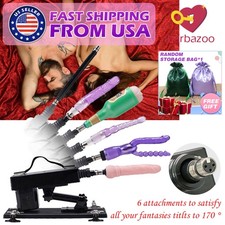 Electric Women Sex Machine Toy Fucking-Love-Masturbation- With 1-6 Dildos