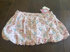 Hello Kitty Friends Sanrio M Teen Girls Bubble Skort Pink Nwt