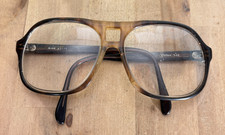 Vintage Used Clearvision Eyeglasses, Mike 57-16, Brown Fade