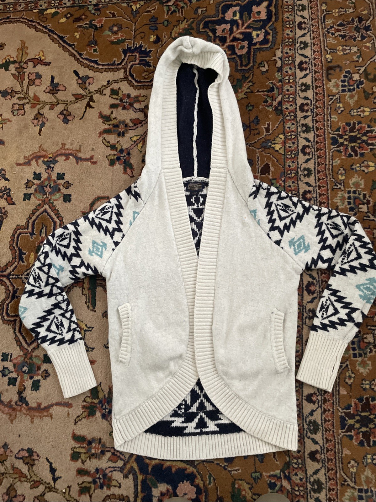 Pendleton Sweater Womens‎ Medium Wool Blend Cardi… - image 1