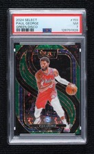 2024 Panini Select Premier Level Green Disco Prizm /5 Paul George #159 PSA 7 8e1