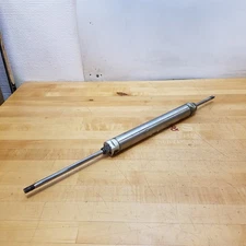 Unmarked Double Acting Pneumatic Cylinder, 10" Stroke, 1-1/2" Bore - USED
