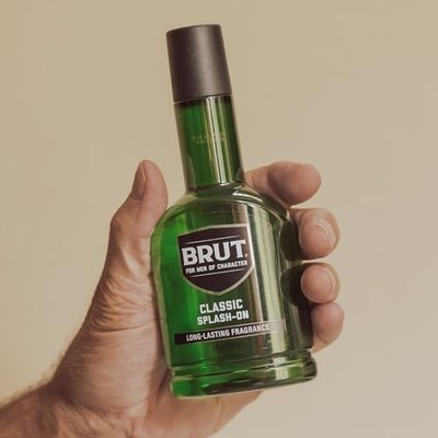 Brut Splash-On Original Fragrance - Bold, Masculine Cologne for Men - 7 oz