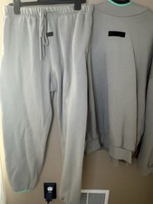 Essential Fear Of God, All Brown Fit With Neon Blue Size Large