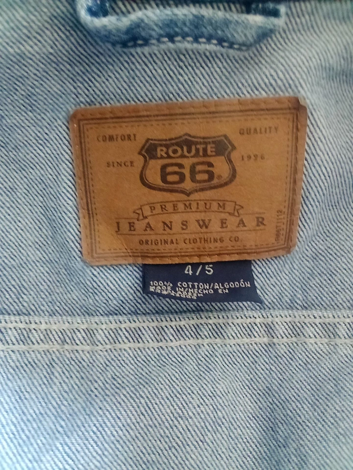 Size 4-5t Boys Jacket Route 66 - Image 3 of 3