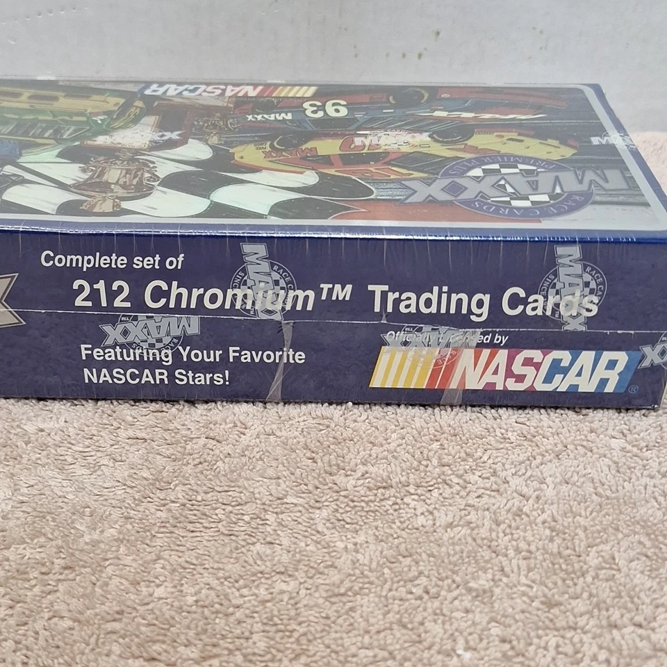 1993 Maxx Premier Plus Nascar Racing Chromium Trading Cards Sealed - Image 4 of 4