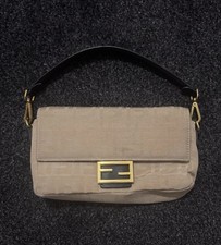 Fendi Handtasche Damentasche Limitierte Auflage Beige Vintage