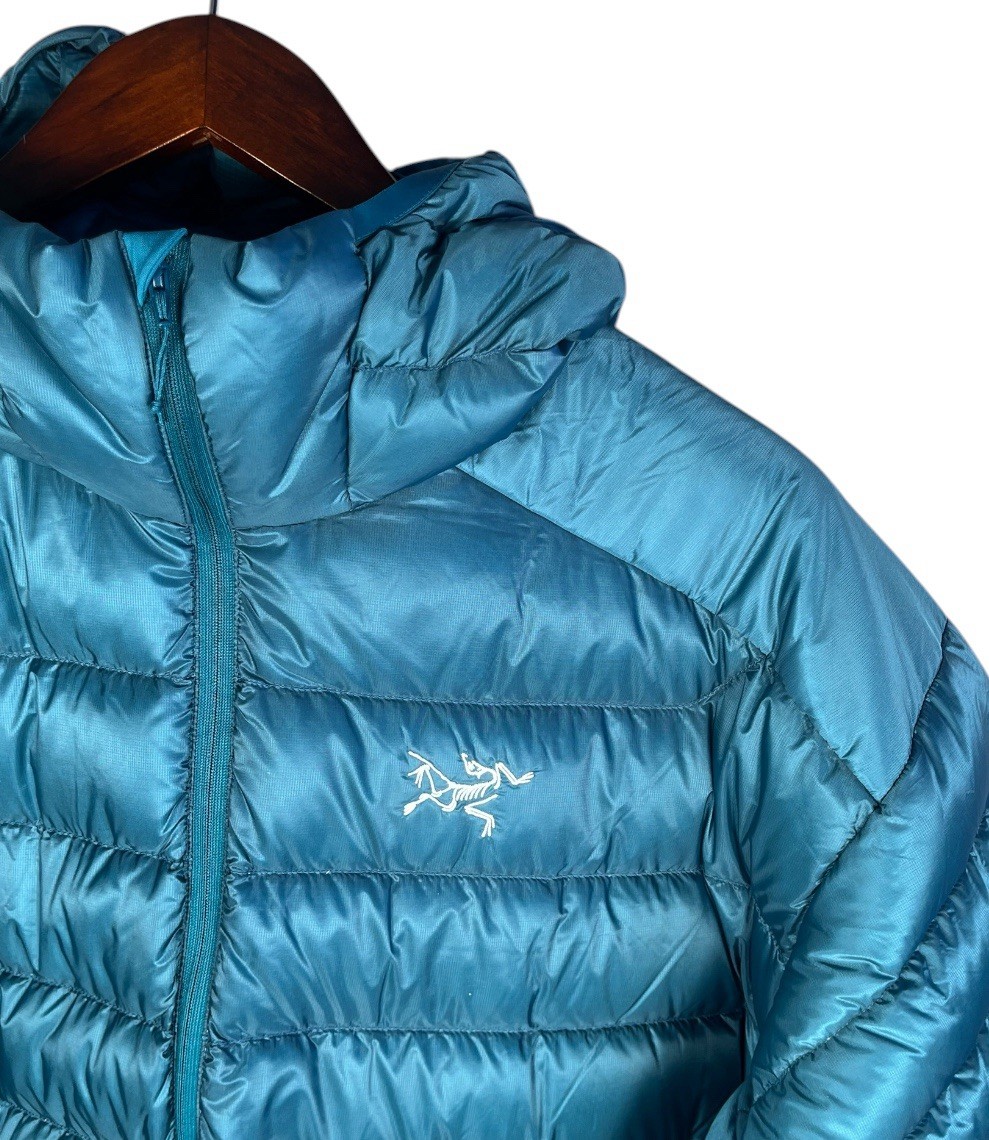 Arc'teryx Cerium LT Hoody Men's Puffer Jacket Forcefield Blue Size