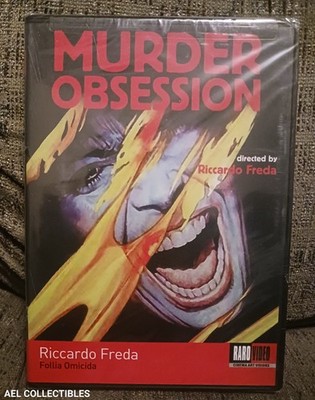 MURDER OBSESSION , 1981 / Raro Video 2011 DVD NTSC : 1 / Giallo Horror BRAND NEW