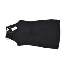 Michael Kors Women's Black Twisted Knot Halter Sheath Dress Plus Size XL NWT