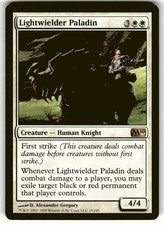 Lightwielder Paladin Core Set 2010 (M10) Regular MTG
