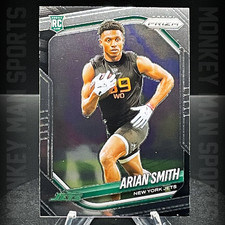 2025 Prizm - Arian Smith Rookie RC - #391 JETS MINT