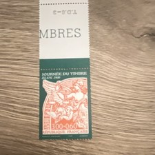 France carnet timbre commémoratif non oblitéré Journée du Timbre 3,00+0,60