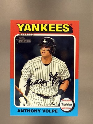 2024 Topps Heritage - Anthony Volpe #282 Chrome /999