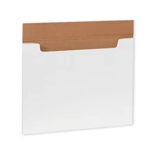 20 x 16 x 1" White Jumbo Fold-Over Mailers ECT-32B 20/Case