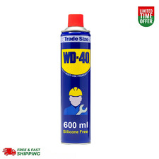 WD-40 Original Multi-Use Lubricant Spray Clean & Protect Metal from Rust, 600ml 18.00 per litre