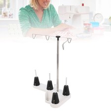_4 Spools Thread Holder Plastic And Stainless Steel Multipurpose Spool Stand For