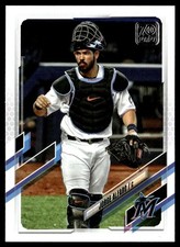 2021 Topps Jorge Alfaro Miami Marlins #87