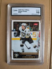 2006-07 Fleer Sidney Crosby #154 GMA 10 Gem Mint Pittsburgh Penguins