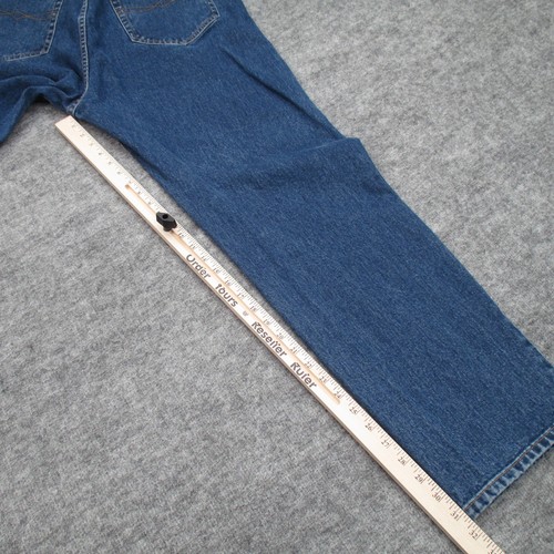 Cutter & Buck Jeans Mens 36x32* Blue Denim Straight Leg Classic Fit VNTG Style - Picture 19 of 23