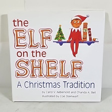 Elf On The Shelf Hardcover Book Only Great Condition With Dust Cover