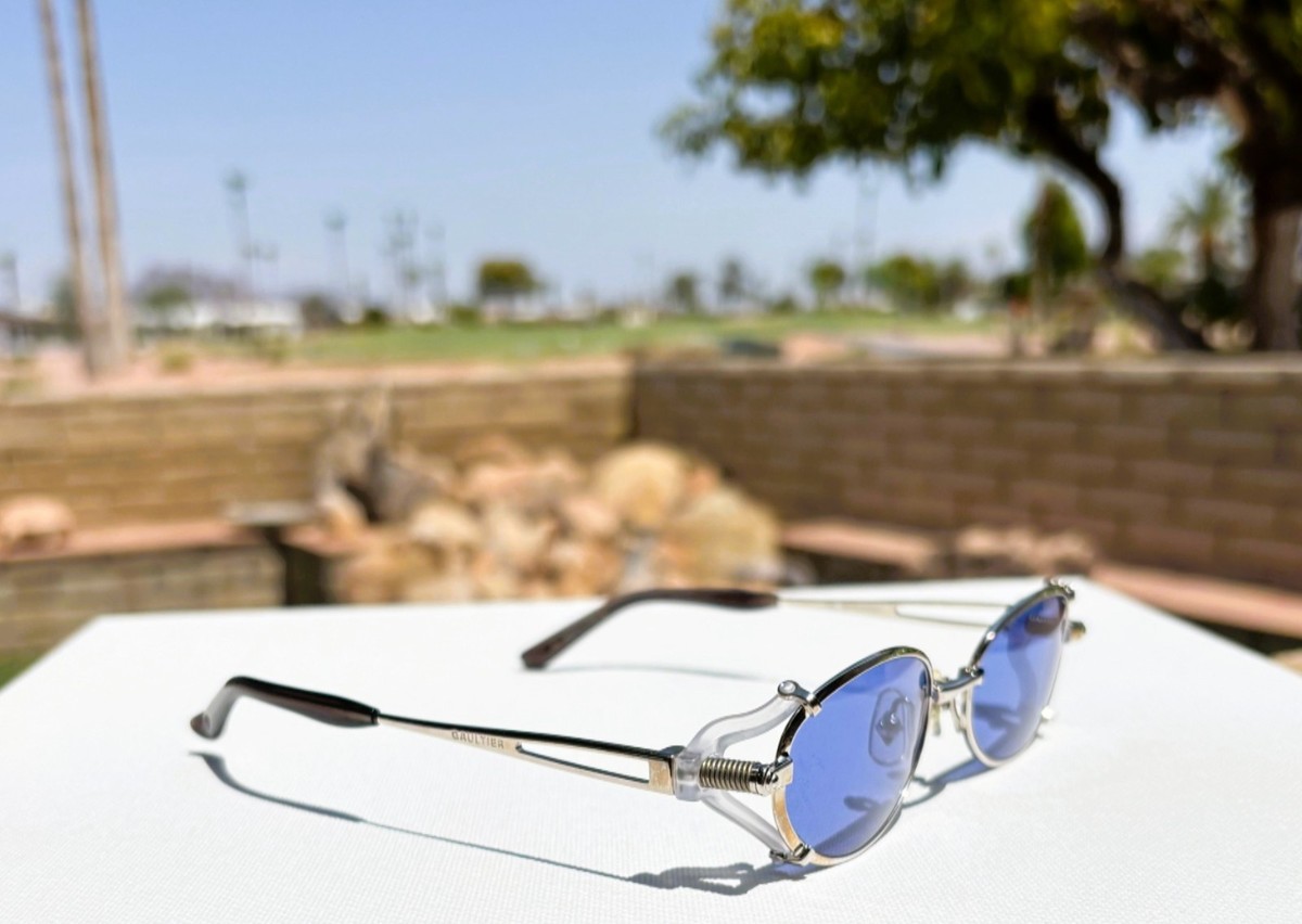 Gaultier Sunglasses 56-0035 with Blue Lenses | eBay