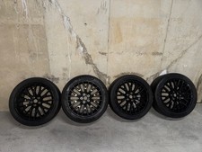 2022 Ford Mustang Gt Wheels Staggered. Tire Size 265 Front 285 Rear.