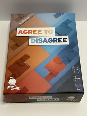 Agree to Disagree Board Game Adam's Apple Games 2023 - Complete