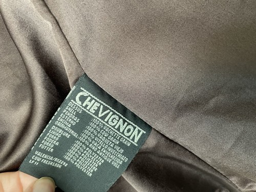 90’s CHEVIGNON COW GRAIN LEATHER BLAZER COAT TRUCKER JACKET SZ L BURGUNDY GRUNGE - Picture 10 of 24
