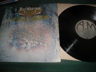 RICK WAKEMAN LP RECORD JOURNEY TO THE CENTRE OF THE EARTH