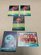 2021 Parkside NWSL Kansas City Kiki Pickett Common Foil Emblem And Team Card
