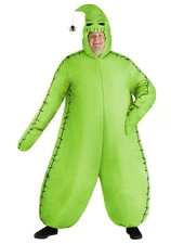 Plus Size Glow in the Dark Disney Oogie Boogie Costume