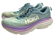 Hoka One One Bondi 8 Women's Running Shoes Size 9B Airy Blue Sunlit Ocean