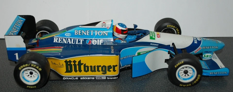 Paul's Model Art Michael Schumacher #1-1994 Benetton Renault B194 1/18 Scale car - Image 2 of 4