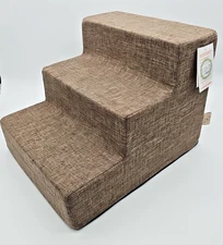 Best Pet Supplies Foam Pet Steps Stairs for Small Dogs and Cats Portable NWT