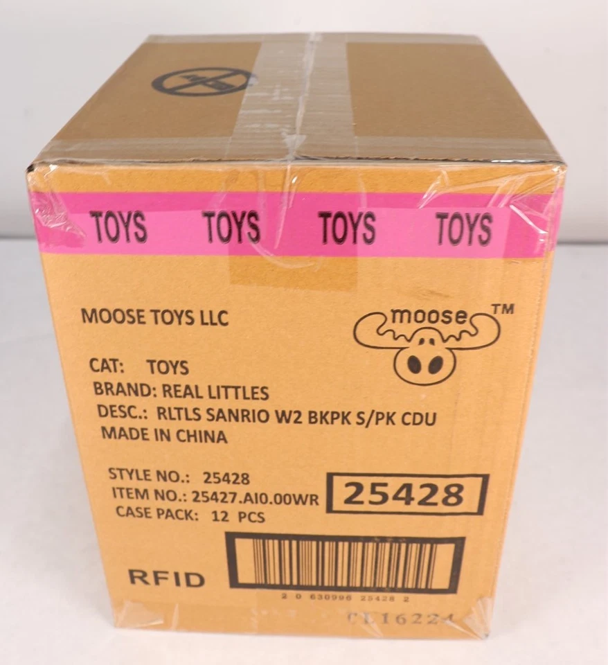 Estuche de 12 Mochilas Real Littles Sanrio Wave 2 Hello Kitty and Friends Nuevo Foto 2 de 4